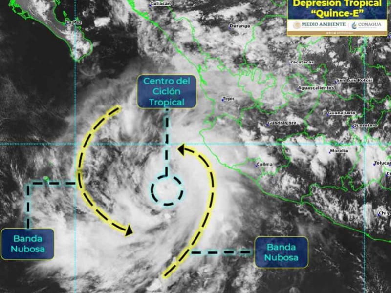 Lluvias estarían afectando en las próximas horas las costas cabeñas