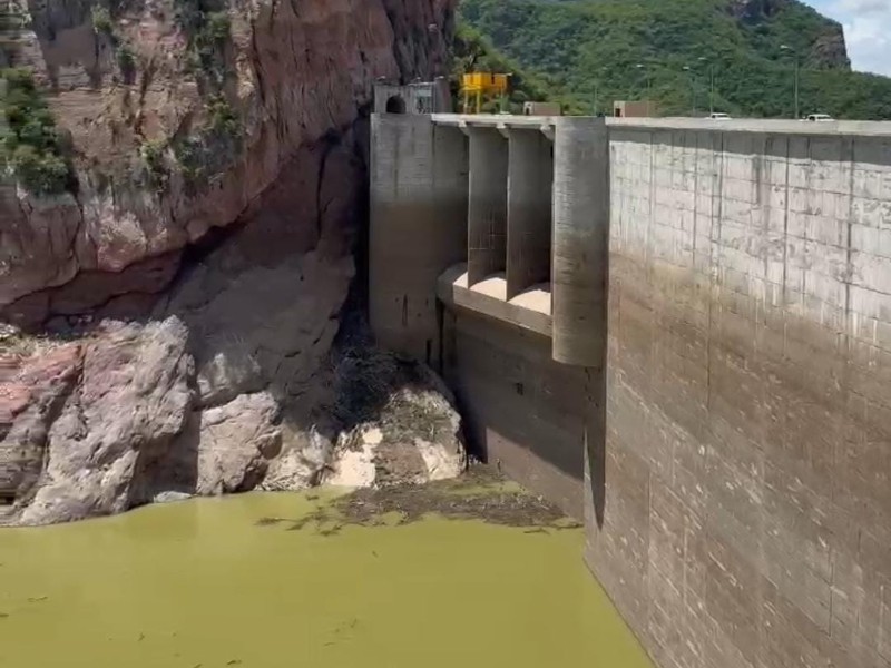 Lluvias favorecen al sistema Río Fuerte, presa Huites sube al 25.3%