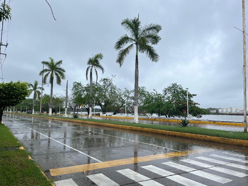 Lluvias fuertes en Norte de Veracruz