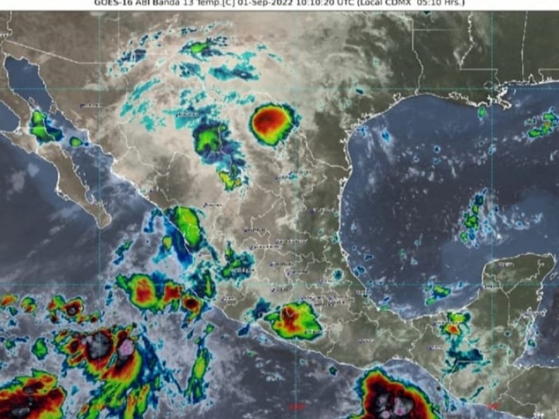 Lluvias fuertes para este jueves en Colima