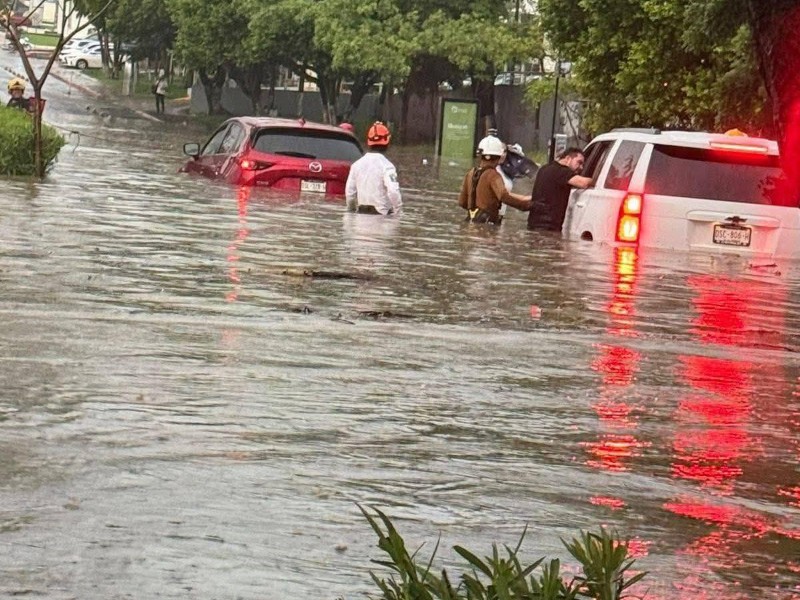 Lluvias generan estragos en Tuxtla Gutiérrez