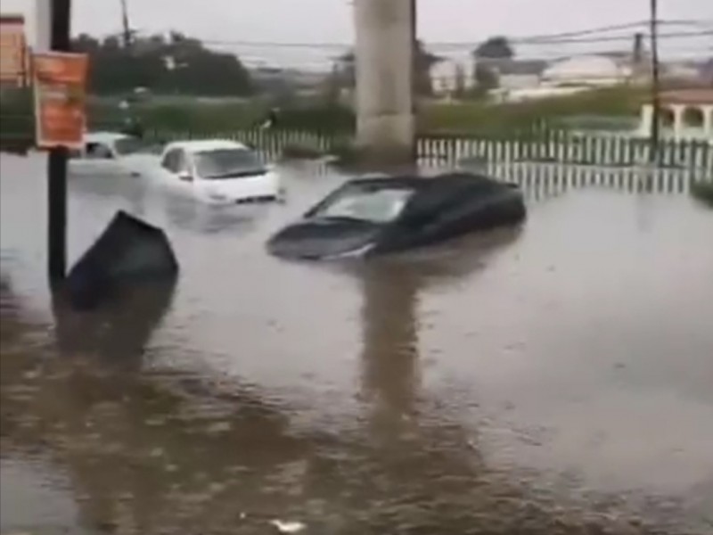 Lluvias golpean a la zona Oriente del Edomex