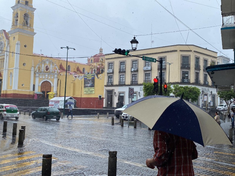 Lluvias intensas se prevén en el sur de Veracruz