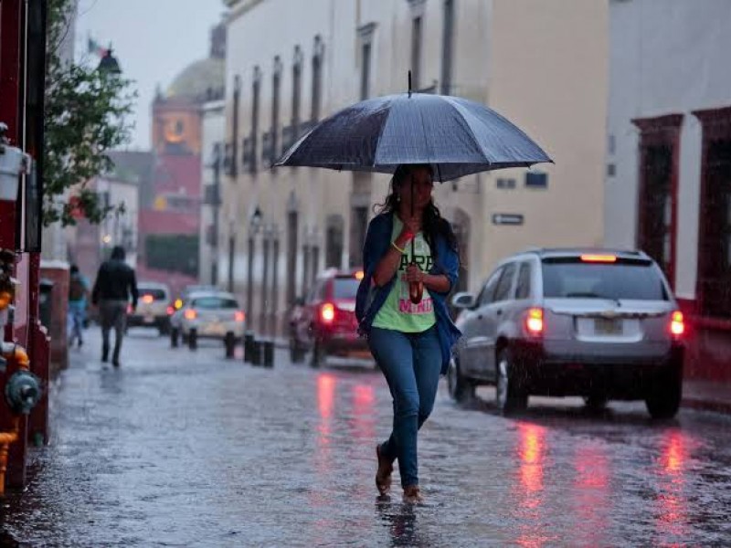 Lluvias ligeras para esta semana en la capital queretana