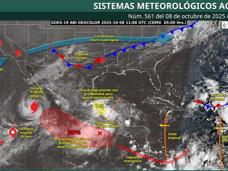 Lluvias por la tarde, pronóstico del clima para Toluca