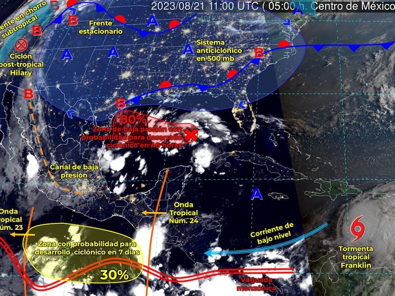 Lluvias por la tarde, pronóstico para Toluca