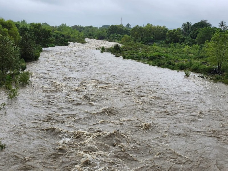 Lluvias provocan desbordamiento de ríos y arroyos en el norte de Veracruz