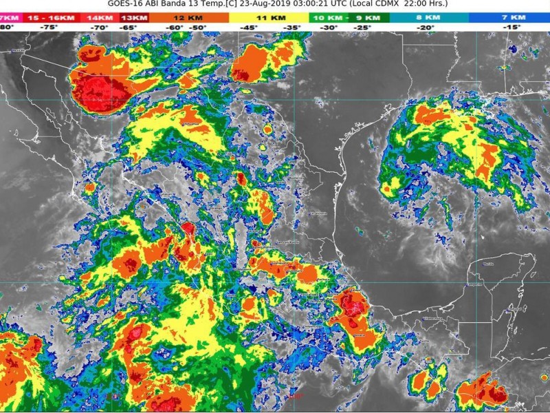 Lluvias provocan grandes encharcamientos en Los Mochis