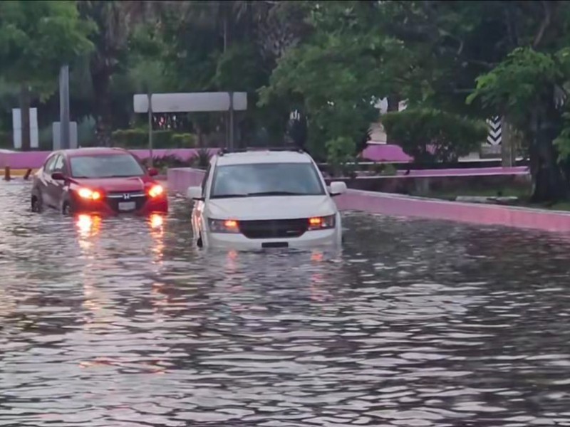 Lluvias provocaron afectaciones en Coatzacoalcos