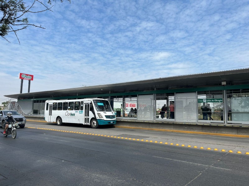 Lluvias pueden afectar algunas rutas del transporte público
