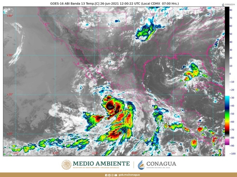 Lluvias puntuales torrenciales, se pronostican para Guerrero y Michoacán