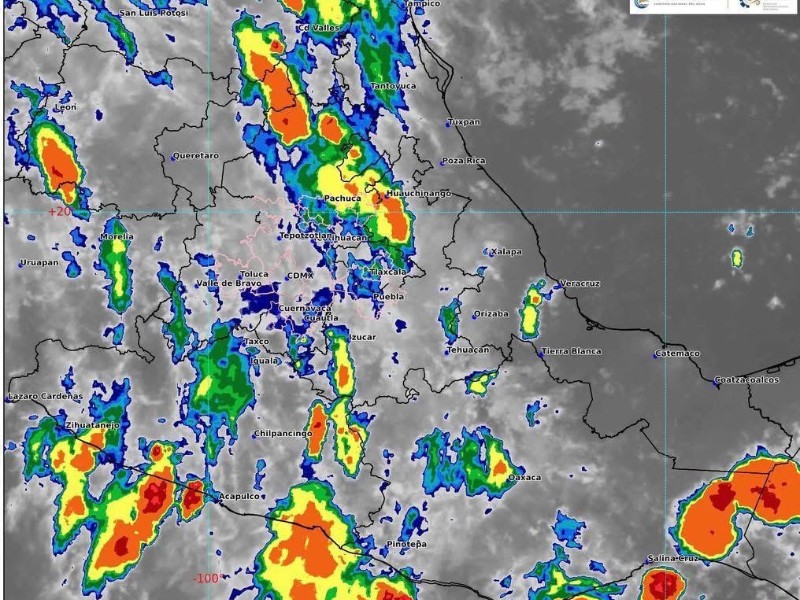 Lluvias y actividad eléctrica en Guerrero por la Onda Tropical 32