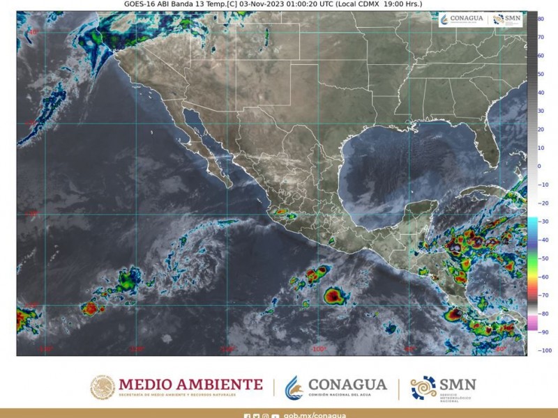 Lluvias y descenso de temperatura continuarán en Chiapas