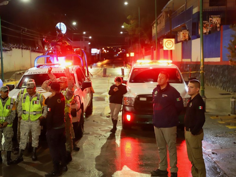 Lluvias y frente frío afectan varias regiones de Sonora