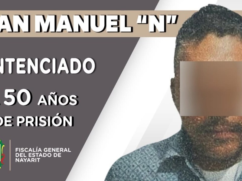 Lo sentencian a 50 años de prisión por abuso contra menor