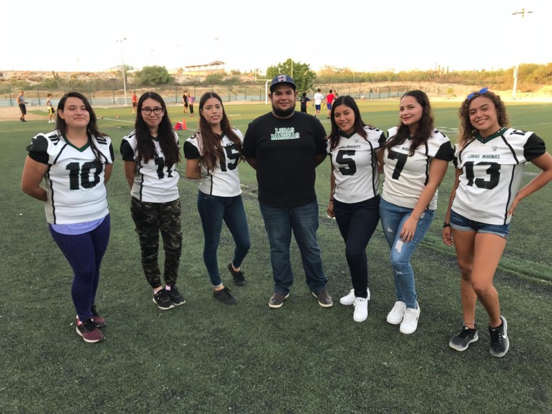 Lobas Marinas; campeonas estatales de Football Americano