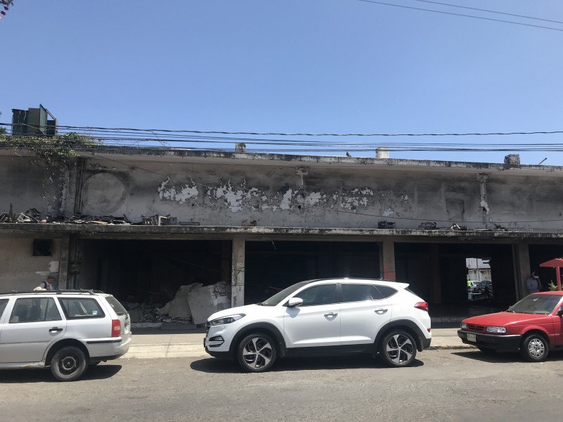 Local abandonado en centro de Veracruz
