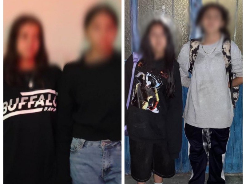 Localizan a cuatro adolescentes extraviadas en Guadalajara