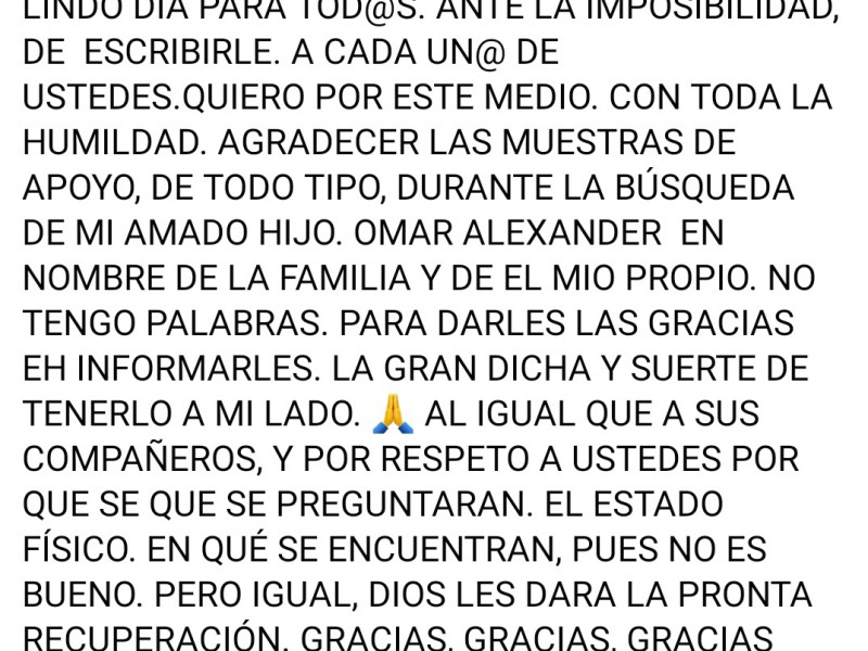 Localizan a guasavenses desaparecidos en Sonora