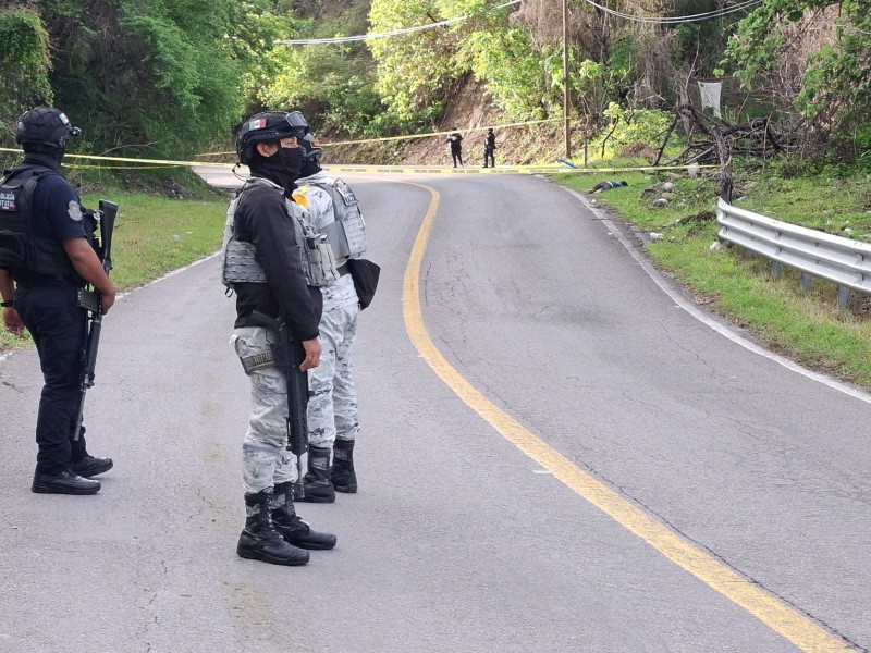 Localizan a hombre sin vida en la carretera Chilpancingo-Tixtla
