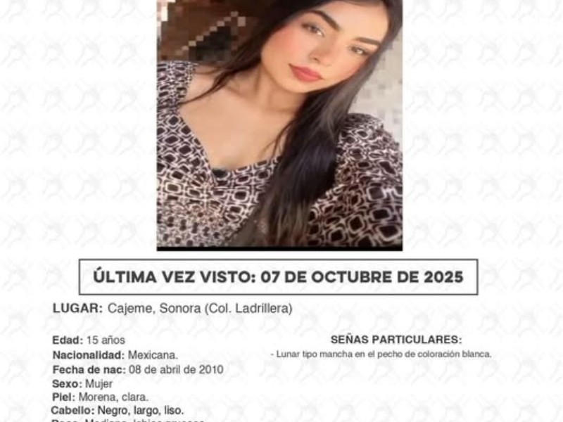 Localizan a menor sana y salva reportada como desaparecida