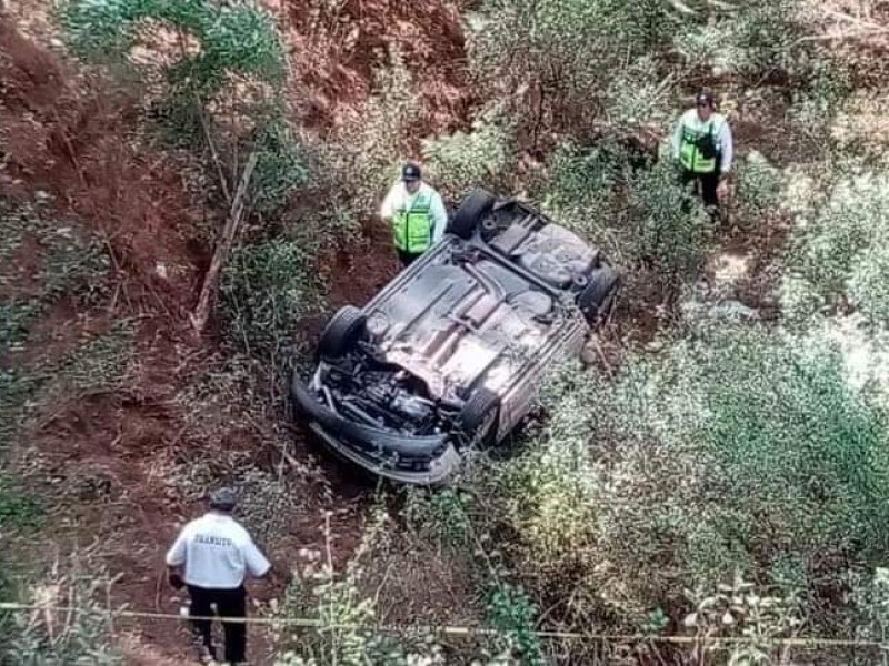 Localizan a mujer extraviada en un accidente