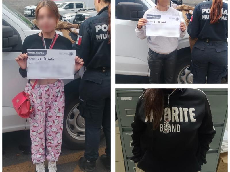 Localizan a tres adolescentes; investigan posible reclutamiento