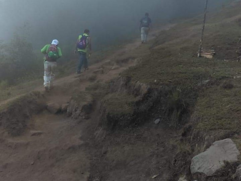 Localizan a turista extraviado en el Tacaná