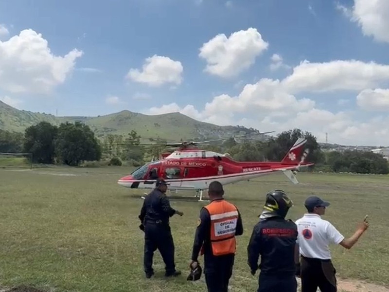 Localizan abuelito en mega búsqueda en la Sierra de Guadalupe