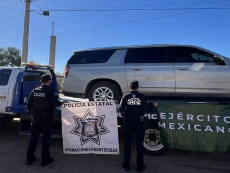 Localizan Chevrolet Suburban con reporte de robo