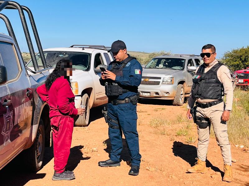 Localizan con vida a mujer extraviada tras casi 10 horas de búsqueda