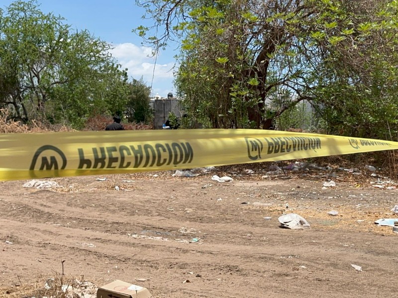 Localizan cuerpo envuelto en sábana y en estado de descomposición en Culiacán