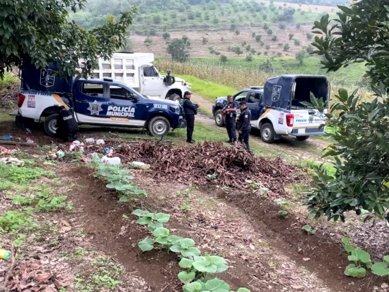 Localizan cuerpo sin vida en predio de Tepic; Investigan posible homicidio