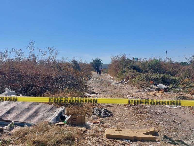 Localizan el cadáver de un hombre asesinado en Culiacán