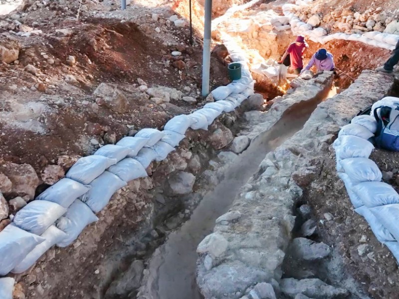 Localizan largo tramo largo de un milenario acueducto en Jerusalén