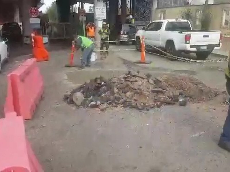 Localizan narco tunel frente a garita Dennis DeConcini