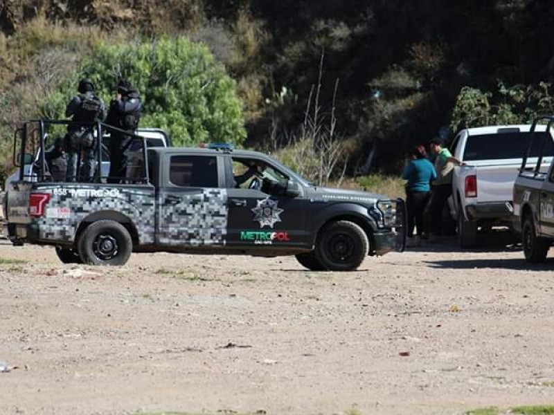 Localizan osamenta en colonia de la capital