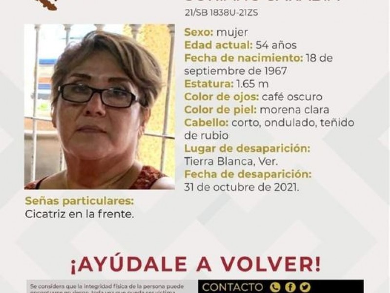 Localizan restos de enfermera desaparecida en Tierra Blanca