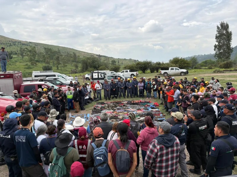 Localizan restos humanos y ropa en la Sierra de Guadalupe
