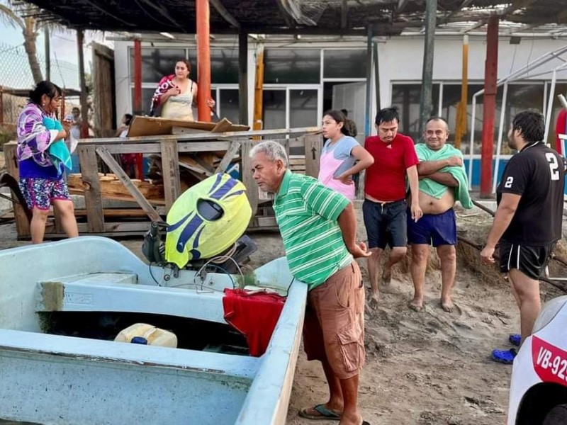 Localizan sin vida a pescador naufrago