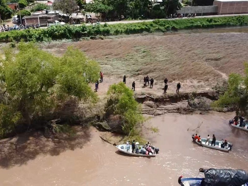 Localizan sin vida cuerpo de menor arrastrado por Río Acaponeta