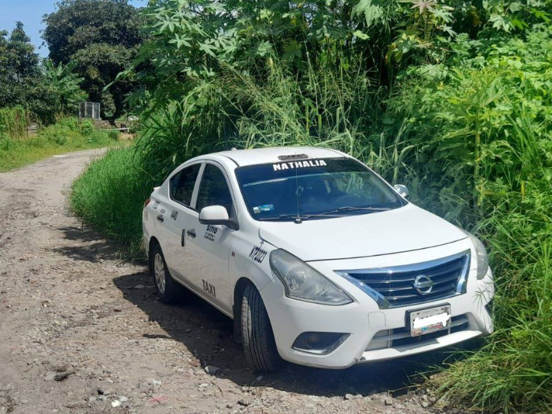 Localizan taxi con reporte de robo en 