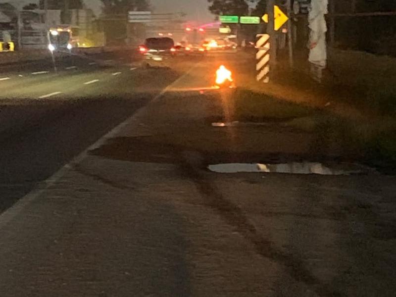 Localizan torso de hombre en llamas sobre la carretera Silao-León