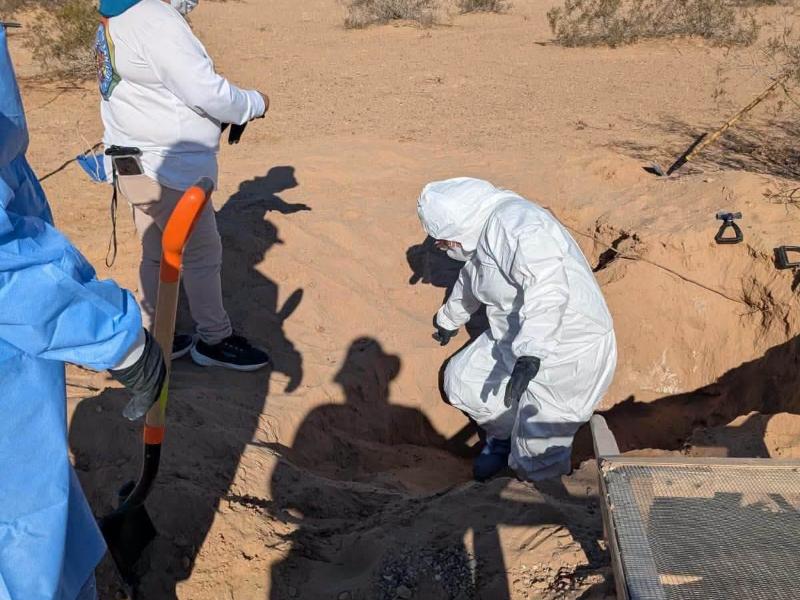Localizan tres fosas clandestinas al sur de San Luis Río Colorado