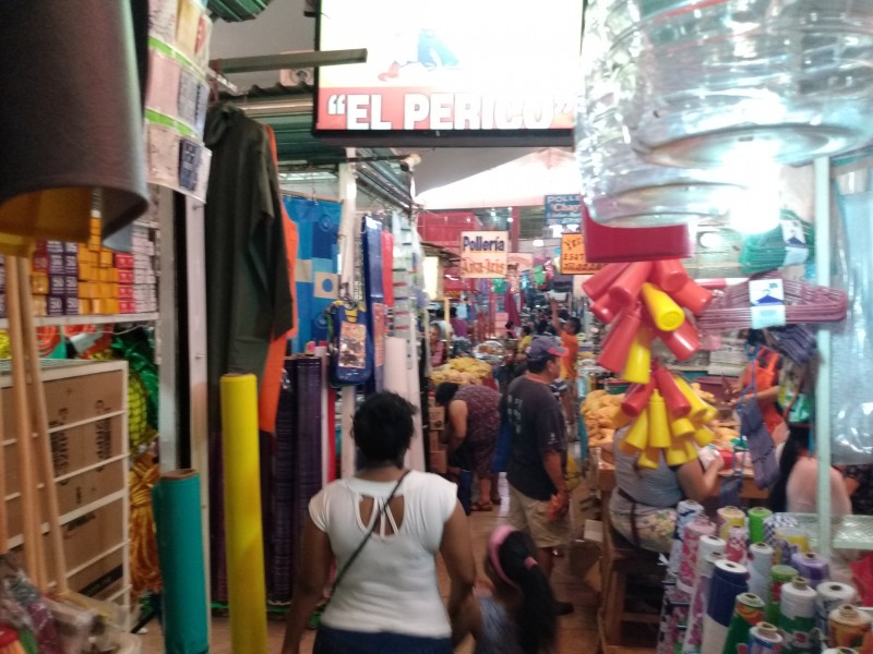 locatarios de Tehuantepec reportan bajas ventas en 2019