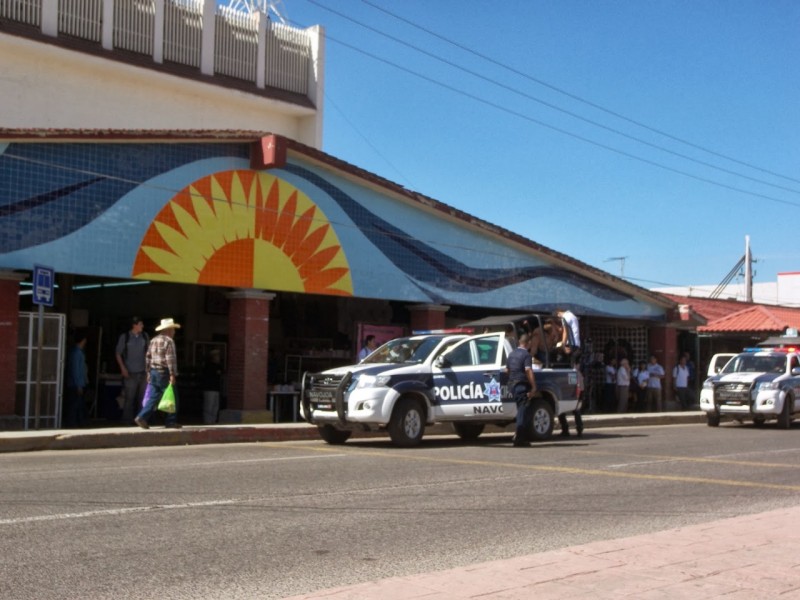 Locatarios del Mercado Municipal de Navojoa utilizan cámaras de videovigilancia