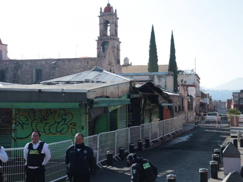 Locatarios del Mercado San Juan afectados por incendio serán reubicados