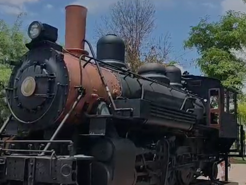 Locomotora #7, un emblema del viejo Mochis