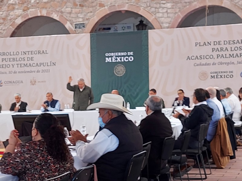 Logran acuerdo con pobladores para El Zapotillo