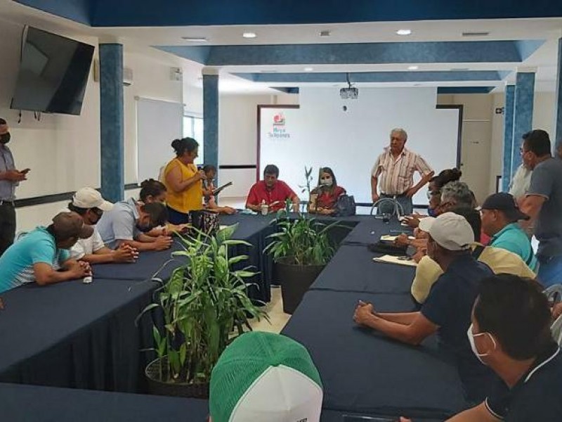 Logran acuerdos transportistas de Palenque y autoridades